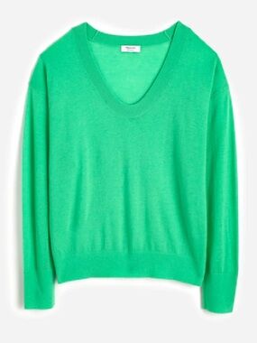 Madewell Cashmere U-Neck Pullover